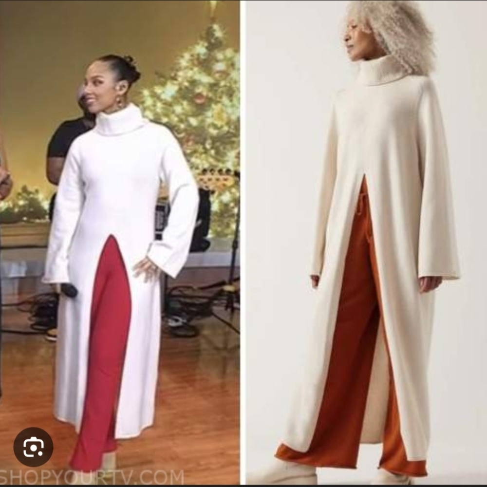 Athleta x Alicia Keys Free To Roam Wool/Cashmere Tunic - Fits Like A Size Small